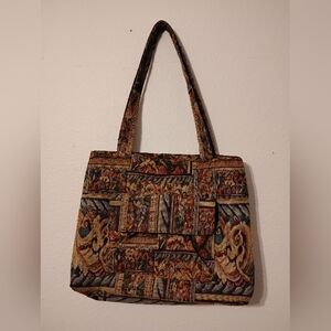 Beautiful Unbranded Tapestry Embroidered Shoulder Tote Bag